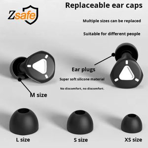 Filtre LOGO personnalisé Bouchons d'oreille en silicone insonorisés antibruit avec boîte <span class=keywords><strong>pour</strong></span> la protection des oreilles en direct - Product Image 1