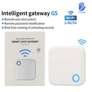 Toàn cầu tương thích ttlock băng tần kép không dây thông minh khóa G5 Hỗ trợ 2.4G 4G 5g mạng - Product Image 4