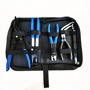 Auto <b>Repair</b> Tool Set 5Pc High Carbon Steel Pliers Soft Case <b>Car</b> Maintenance Tools - Product Image 2