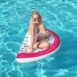 Watermelon Floating Raft Inflatable Pool Float Adult PVC Swim Ring Summer <b>Fun</b> <b>Water</b> Toy - Product Image 3