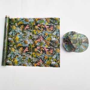 Camouflage Water Transfer Paper <strong>Hydrographic</strong> Film Hydro <strong>Dipping</strong> Cloth Hats <strong>Pattern</strong> - Product Image 4
