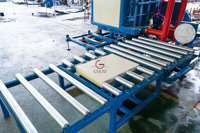 Machine de moulage de blocs EPS verticaux haute densité, structure compacte et peu encombrante pour la production de blocs d'isolation en polystyrène