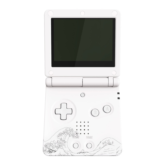 IPS Ready for Custom ABS Plastic Replacement Shell Case for Gameboy Advance SP with Buttons Customizable Color