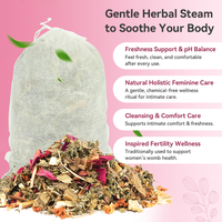 Herbes de vapeur Yoni naturelles GMP Chinaherbs, emballées en vrac, herbes détoxifiantes pour la vapeur vaginale, vente en gros