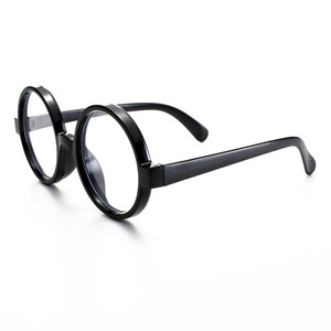 Halloween Round <b>Plastic</b> <b>Glasses</b> For Costume Party Adult Reusable Decorative Eyewear - Product Image 3