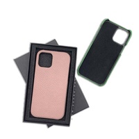Coque en cuir PU pour téléphone portable, étui de luxe en Faux cuir 2021 avec Logo monogramme personnalisé, pour iPhone 12
