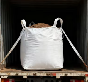 Đảm Bảo Chất Lượng 100% Trinh Nữ Polypropylene <span class=keywords><strong>Fibc</strong></span> Số Lượng Lớn Túi Tùy Chỉnh Kích Thước Màu Sắc Hàng Đầu Điền Spout Chéo Góc Thiết Kế Vòng Lặp An Toàn - Product Image 4