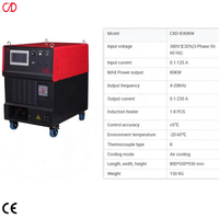 Chauffe-inducteur numérique 80 kW pour préchauffage de tuyaux, équipement PWHT, contrôle précis du cœur du moteur, haute précision