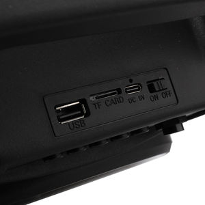 Altavoz Bluetooth Inalámbrico con Subwoofer de 8'' y Micrófono, Altavoz <span class=keywords><strong>Karaoke</strong></span> con Control Remoto, Bocinas Portátiles - Product Image 4