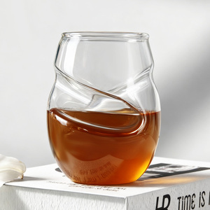 Vaso de Vidrio Creativo <span class=keywords><strong>en</strong></span> Forma de <span class=keywords><strong>Pulgar</strong></span>, 500 ml, Apto para Lavavajillas, Vasos de Whisky para Uso Doméstico, <span class=keywords><strong>en</strong></span> Restaurantes, Hoteles y Oficinas - Product Image 4