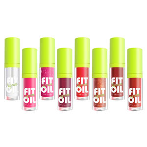 Huile à lèvres teintée personnalisable changeant de couleur, saveur fruitée naturelle, hydratante, soin des lèvres repulpant, végétalienne et personnalisable - Product Image 3