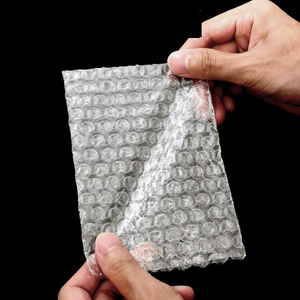 Pochettes à bulles transparentes sacs à double paroi coupe affleurante épaississement sacs en mousse antichoc pour l'amortissement, l'emballage et l'expédition - Product Image 6