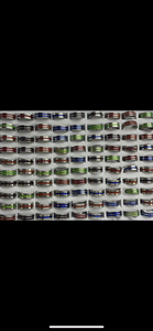 Grande petite bague en aluminium de mode promotionnelle de 1.7cm à 1.9 cm - Product Image 3