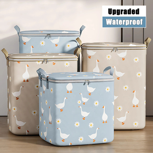 Ménage grande capacité couette boîte de rangement garde-robe Non-tissé vêtements déménagement bagage <span class=keywords><strong>sac</strong></span> vêtements couette <span class=keywords><strong>sac</strong></span> de rangement - Product Image 2