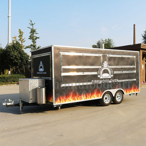 Remorque de nourriture rapide électrique, camions de glace, chariot à café, <span class=keywords><strong>pizza</strong></span>, <span class=keywords><strong>barbecue</strong></span> commercial - Product Image 2