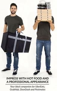 Sac isotherme personnalisable 600D imperméable pour pique-nique, sac de livraison alimentaire thermique de conservation de la chaleur du fournisseur chinois - Product Image 5