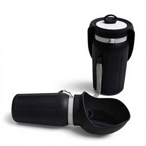 Custom Pet Silicone Water Cup Portable Travel <b>Bottle</b> Outdoor <b>Drinking</b> Kettle <b>Dog</b> Out-and-About Water Dispenser Party Use - Product Image 1