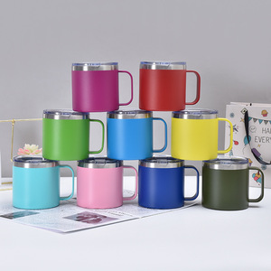 <span class=keywords><strong>Caspian</strong></span> Custom 12 oz 14 OZ tazza da caffè a doppia parete in acciaio inox coumbler isolati sottovuoto viaggio tazza da caffè con Logo - Product Image 5