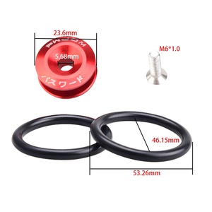 Fixations rapides universelles en aluminium JDM Rondelles d'aile de pare-chocs pour Honda pour <span class=keywords><strong>Civic</strong></span> pour Kia Mitsubishi Cars-Détachables - Product Image 5