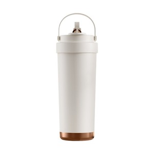 Ad alto valore di grande capacità rivestimento in ceramica Thermos portatile Double-face tazza di <span class=keywords><strong>caffè</strong></span> paglia per studenti di sesso maschile viaggiatori - Product Image 5