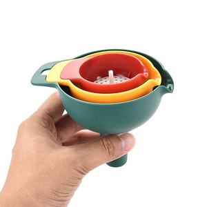 Food Grade <span class=keywords><strong>Plastic</strong></span> 3pcs Tamanhos Diferentes Premium Cozinha Líquido Especiarias Canning Funis para Enchimento Garrafas - Product Image 5