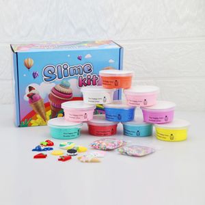 2026-Hot Selling Educational Kid <b>Slime</b> Mud Set <b>Slime</b> DIY Fruit Mud <b>Kit</b> 10 Colors Suitable As a Birthday Gift Factory Outlet - Product Image 3