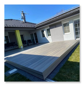 Revêtement mural extérieur en WPC au design moderne, panneau composite <span class=keywords><strong>bois</strong></span>-plastique imperméable, insonorisé, ignifuge, pour hôtels et foyers - Product Image 3