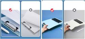 Portablocco di Buona Qualità con Portapenne, Cartella Pieghevole in Plastica, Portablocco per Infermieri, Forniture per Ufficio - Product Image 5