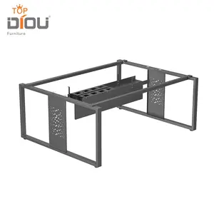 Patterncompetitive prezzo verniciatura a polvere o a forma di quadrato in acciaio inox gamba del tavolo di mobili <span class=keywords><strong>per</strong></span> ufficio gamba tavolo desking - Product Image 1
