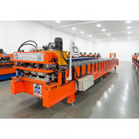 IRONSTAR Penjualan Terlaris Indonesia G550 750 Mesin Pembentuk Panel Atap Spandek