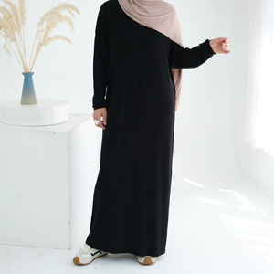 2025 nouvelle gloire dubaï <span class=keywords><strong>turquie</strong></span> automne et hiver robe tricotée sans foulard - Product Image 5