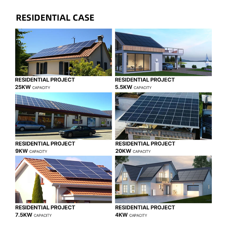 Photovoltaic Hybrid Solar Energy System 3Kw 5Kw 10Kw 15Kw 20Kw 30Kw Off ...