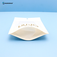 Sachet Doypack Personnalisé Imprimé pour Friandises pour Animaux avec Fermeture Éclair et Film Haute Barrière pour Emballage d'Aliments Lyophilisés pour Chiens et Chats