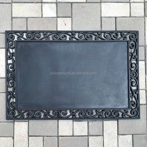 Outdoor PVC Rubber Coir Base Tray Framed <b>Doormats</b> - Product Image 2