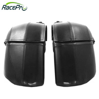 Sacoche latérale rigide et étanche universelle RACEPRO pour Harley Davidson Sportster Softail Touring