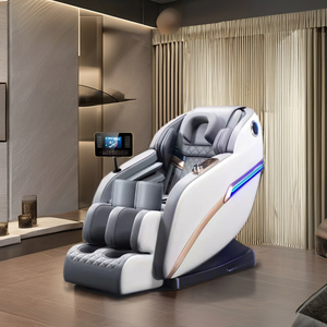 Sillón de Masaje Inteligente de Cuero Real con Conexión USB, Control Remoto para el Cuerpo, Estilo Moderno, Muebles de Lujo para el Hogar, Comercial, Saludable - Product Image 5