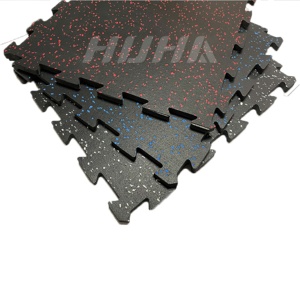 Usine HUHA 15MM Interlocking <span class=keywords><strong>Gym</strong></span> Caoutchouc EVA Composite Carreaux <span class=keywords><strong>de</strong></span> sol Transport facile Installer EVA <span class=keywords><strong>Gym</strong></span> Sol Intérieur <span class=keywords><strong>Tapis</strong></span> En Caoutchouc - Product Image 4