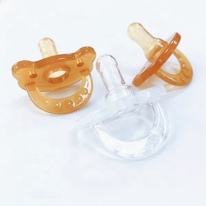 จุกนมหลอกเด็ก NZMAN ของแท้ 0-6 เดือน, จุกนมสำหรับทารกแรกเกิด, จุกนมซิลิโคนนุ่มปลอดสาร BPA, เรืองแสงในที่มืด - Product Image 1