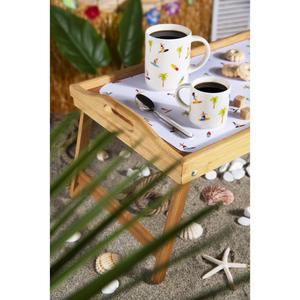 Set di tovagliette Excelsa da 6 pezzi Honolulu in plastica 43,5x29 cm multicolore riutilizzabili con motivo stampato a fumetti per uso domestico - Product Image 2