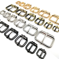 Hochwertiger verdickter Leder-Handtaschen-Rucksack Schuhband Gürtel Netzverstellbarer Roller Pin Schnalle Reißverschluss Rechteck-Ring-Reparatur