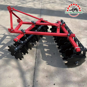 Erpice a dischi agricolo per la lavorazione del terreno, resistente ed efficiente, per la rottura del suolo, la livellatura e la miscelazione delle stoppie, a prezzo di fabbrica - Product Image 3