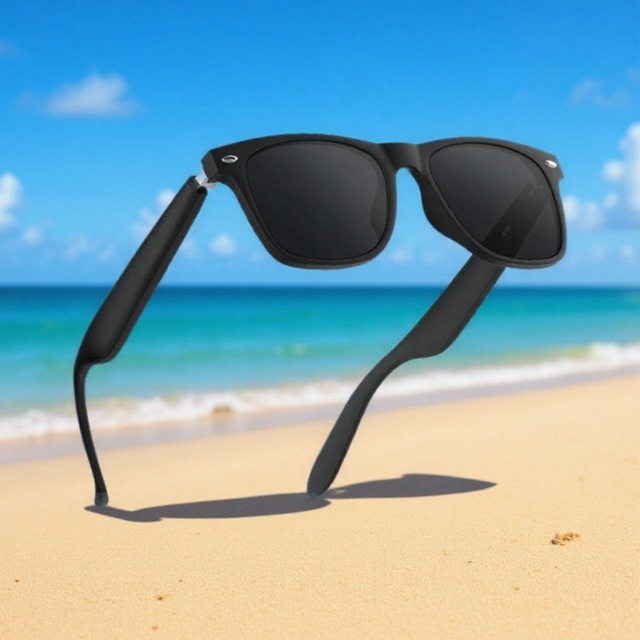 AI Smart Glasses Touch Control Super Toughness PC Frame Voice Global Multi-Language Real-Time Translation Simultaneous