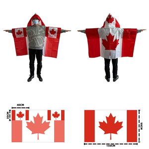 Événement sportif populaire 2026, match de football, supporters, <span class=keywords><strong>drapeau</strong></span> de 90*150cm, design <span class=keywords><strong>drapeau</strong></span> américain, canadien, mexicain, cape de <span class=keywords><strong>drapeau</strong></span> pour la promotion - Product Image 3