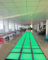 Piste de danse intérieure/extérieure RVB Pixel LED Interactive Motion Sensor Games Pixel Dance Floor
