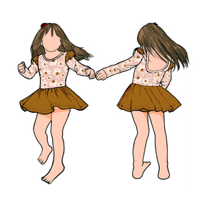 Ga-24 Baby Factory Personalización Peplum Leo para Niñas, Mono de Verano con Estampado, Detalle de Cuerda, Burbuja, Tirantes Ajustables con Hebilla y Dobladillo de Falda - Product Image 5