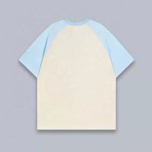 เสื้อยืดคอตตอน 100% แบบสั่งทำพิเศษ พร้อมปกและปลายแขนเสื้อสีตัดกัน แขนเสื้อแบบแร็กแลน แห้งเร็วและระบายอากาศได้ดี - Product Image 4