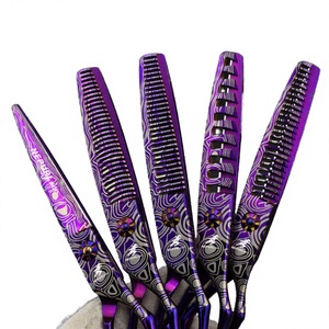 Tijeras de Peluquería de Acero Inoxidable de 6.0 Pulgadas para Desbastar, para Diestros, con 30 Dientes, Calidad Superior, Corte Fácil - Product Image 2