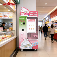 Máquina Expendedora Automática de Helados para Negocios de Distribución, Solución Comercial de Helados Suaves para Ventas a Distribuidores Locales
