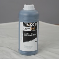 Encre éco-solvant écologique anti-décoloration à nanoparticules fines avec technologie de dispersion intelligente pour DX5/DX7/I3200/XP600
