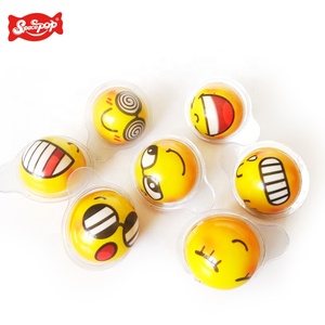 ลูกบอลนุ่มใส่แยมและผลไม้ใส่หน้ายิ้มแบบ3D สำหรับบรรจุภัณฑ์แบบขวด - Product Image 2